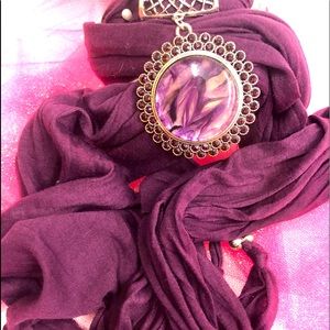 Purple Scarf